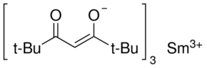Tris(2,2,6,6-tetramethyl-3,5-heptanedionato)samarium(III) Chemical Structure